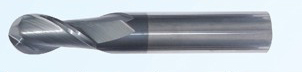 SY061 整体硬质合金球头2刃立铣刀(DIN6527K)